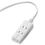  Elecom T-KM01-2350WH разветвитель 5m с магнитом .3 выход (3 булавка 1 шт содержит ) пыль shutter имеется . волна всасывание белый 