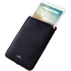  Elecom TB-10SNCBK планшет кейс покрытие универсальный 9.6~10.1 дюймовый ворсистый материалы slip in кейс ударопрочный авторучка держатель ученик начальной школы черный 