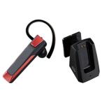 ショッピングbluetooth イヤホン セイワ BTE171 クレードル付き モノラルBluetoothイヤホン   レッド