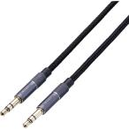  Elecom AX-35MA20BK стерео Mini штекер AUX аудио кабель 3.5mm 2m высокая прочность черный AX35MA20BK