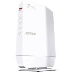 ショッピングバンド BUFFALO WSR6500BE6PWH Wi-Fi 7(11be)対応デュアルバンドWi-Fiルーター MU-MIMO対応 ビームフォーミング