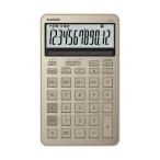  Casio Computer JF-M200-GD-N дизайн калькулятор Just type стильный 12 колонка отображать налог счет функция есть Gold 