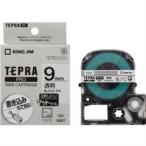 ショッピングテプラ テプラPROテープカートリッジ 透明 黒文字 9mm