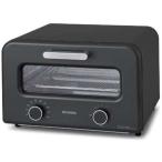 ショッピングアイリス アイリスオーヤマ KSOT-401-B スチームカーボントースター ブラック