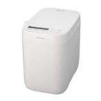 【期間限定クーポン4/25〜5/11迄】パナソニック SD-CB1-W コンパクトベーカリー 多彩なメニューでふっくらパンが味わえる ホワイト