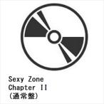 【先着購入特典付】【CD】Sexy Zone ／ Chapter II(通常盤)