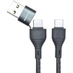 seiwaD611 изменение USB кабель C|AtoC SiNC 1.2m черный 