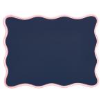  Elecom MP-UK01NV коврик для мыши wave дизайн смещение трудно задняя поверхность Raver темно-синий 