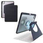 エレコム TB-A25MMG360BK iPad Air ケース 11インチ ( M3／M2 )／10.9インチ 第5・第4世代 マグネット着脱フラップ ブラック