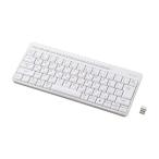 Elecom TK-QT11MDMWH беспроводная клавиатура тихий звук цифровая клавиатура отсутствует 2.4GHz USB ресивер (USB-A) японский язык расположение AI пуск ключ установка осушение механизм men b Len белый 
