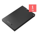ショッピングssd BUFFALO SSD-PGC1.0U3-BC 外付けSSD 1TB 黒色