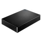 IOデータ かんたんデータ移行アプリ内蔵ポータブルHDD 2TB ポータブル型 ブラック HDPH-UT2DKR/S