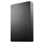 アイオーデータ HDPH-UTV4DKB 外付けポータブルHDD 4TB USB 3.2 Gen1)対応 静音 Windows mac ChromeOS対応 ブラック