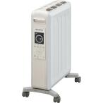 ショッピングオイルヒーター CORONA DHS-1225(CW) オイルレスヒーター ノイルヒート ecoキー搭載 4輪キャスター付 ホワイトベージュ