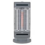 YAMAZEN EDBC-SVM121 温風＋遠赤ヒーター ツインヒートPLUS 1200W 障害物センサー搭載 首振り機能 10段階切替 H