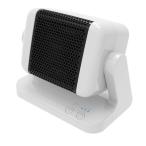 ショッピングファン TOPLAND SC-CH25 セラミックファンヒーター 人感センサー搭載 温風3段階調整 WT