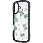 レイ・アウト iPhone17 ディズニー ／ Puffull 衝撃吸収 バンパー ハイブリッド RC-DP52CMD2B／ST29
