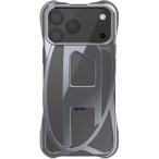 DIESEL iPhone17 Pro MAX DIESEL Caged D Glossy Case SS25 silver 60446