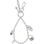 ショッピングphone DIESEL DIESEL Phone Charm + Charm Holder + Dust Plug FW25 Silver 60456