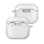 UNIQ UNIQ-AIRPODS(2024)-GLSCLR AIRPODS4 TPU кейс UNIQ GLASE прозрачный 