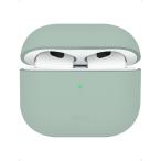 UNIQ UNIQ-AIRPODS(2024)-LINOIGRN AIRPODS4 シリコンケース UNIQ LINO アイスプラントグリーン