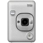 富士フイルム INSMINIHM1STONEWHITE ハイブリッドインスタントカメラ instax mini LiPlay 「チェキ」 ストーンホワイト