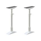 アイリスオーヤマ KTB-40 家具転倒防止伸縮棒 2本入り M ホワイト