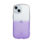ショッピングiface HAMEE ［iPhone 15専用］iFace Look in Clear Lollyケース iFace クリア／ヴァイオレット 41-969496