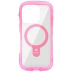 HAMEE iPhone 16 Pro(6.3インチ) iFace Reflection Neo MagSynq 強化ガラスクリアケース iFace クリアピンク 41-980286