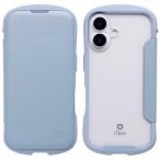 ショッピングiface HAMEE ［iPhone 16専用］iFace Reflection ダイアリー ポリカーボネート クリアケース iFace ペールブルー 41-980316