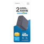 la старт banana AC зарядное устройство Type-C×2 PD20W[2 порт |USB Power Delivery соответствует ] угольно-серый RAC2C20W01CGRY