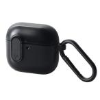  Elecom AVA-AP06TSLBK AirPods 4 кейс для ударопрочный покрытие < беспроводной /MagSafe зарядка соответствует > ударная абсорбция блокировка функция падение предотвращение kalabina есть черный 
