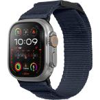 LAUT LAWUCSBL APPLE WATCH Series 1〜9／SE 1〜2／Ultra 1〜2用 バンド 42／44／45／49mm LAUT CHAMPS SPORT BLUE