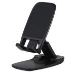  Elecom P-DSCHAMBK полимер производства тонкий складной подставка нет -ступенчатый регулировка угла 4.6~8.3 дюймовый смартфон планшет соответствует черный 