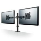  Elecom DPA-DN01BK монитор arm двойной 2 экран arm зажим & резиновая втулка тип кабель место хранения черный 