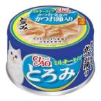 いなばペットフード チャオとろみ ミルキータイプ かつお ささみ かつお節入 80g