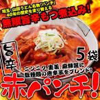 赤パンチ(もつ煮込み)5袋セット もつ煮 もつ鍋 豚もつ 国産 ホルモン おつまみ おかず 惣菜 冷凍食品 埼玉 名物 ギフト ポイント消化