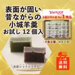 羊羹 ようかん 小城羊羹  お試し ふたくちサイズ 12個入 （抹茶6個・小倉6個）　※クリックポスト（メール便発送）　※他商品との同梱不可