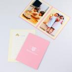  фотография картон 2L размер 2 поверхность вертикальный Memories/enzeru Heart розовый ( конверт сообщение карта имеется ) бумажный бумага фоторамка 