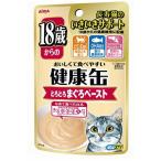 〔まとめ〕 キャットフード ペットフード アイシア 18歳からの健康缶パウチ まぐろペースト 40g 48セット 猫用品 ペット用品〔代引不可〕