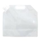 (まとめ)非常用給水袋 5L〔×10セット〕