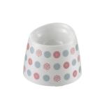  one Chan. высота . есть посуда SS полька-дот ( собака сопутствующие товары / посуда )