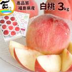 【セール中】もも 福島 桃 白桃 3kg (8〜12玉) 贈答用 福島県産 momo