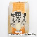 山形県庄内産ササニシキ精米10kg...