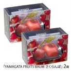 ショッピングバウムクーヘン バウムクーヘン「YAMAGATA FRUITS BAUM さくらんぼ」 2箱/牧野洋酒店/送料無料