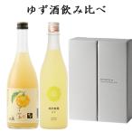 日本酒 飲み比べセット ゆず酒 柚子酒 720ml 2本 楯の川酒造 奥羽自慢リキュール 送料無料