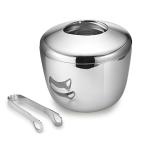 Georg Jensen(ジョージ ジェンセン)テーブルウェア SKY(スカイ)アイスバケット ＆ トング