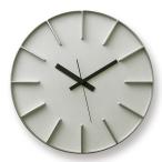 Lemnos(レムノス)掛時計 edge clock(エッジ クロック)Φ350mm アルミニウム