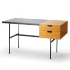 メトロクス METROCS  「 F031デスク(プチデスク) 」 オーク / ブラック(取り寄せ品）