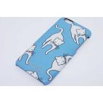  MiuMiu ma гонг s кошка принт iPhone 6 iPhone6 кейс голубой 5ZH008